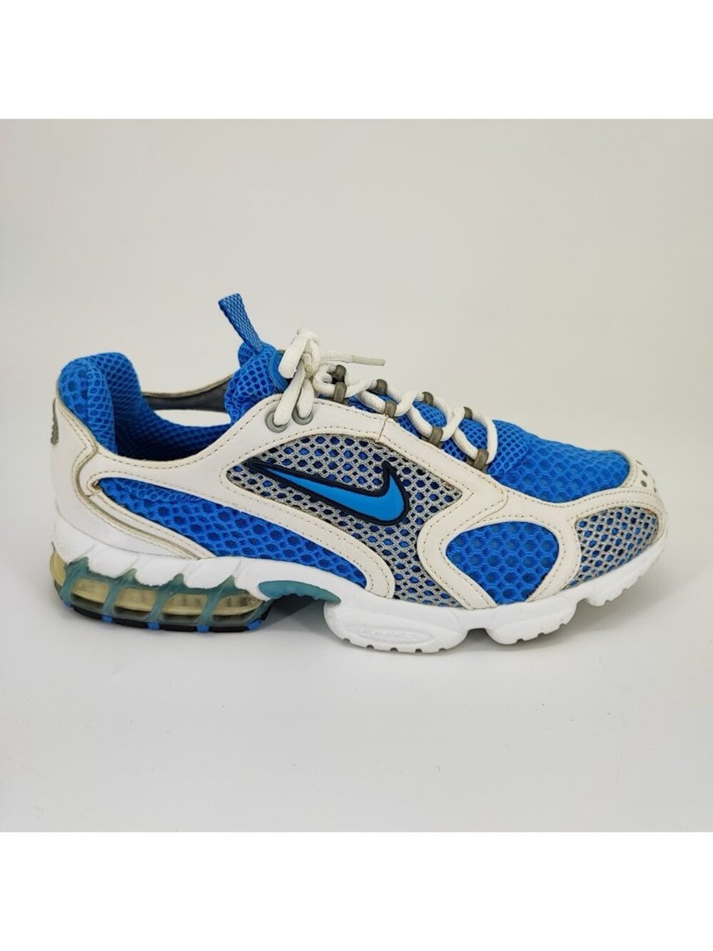 Nike Air Zoom Spiridon Cage 2 Women’s 10 US Shoes Mesh Blue Sneaker 306546